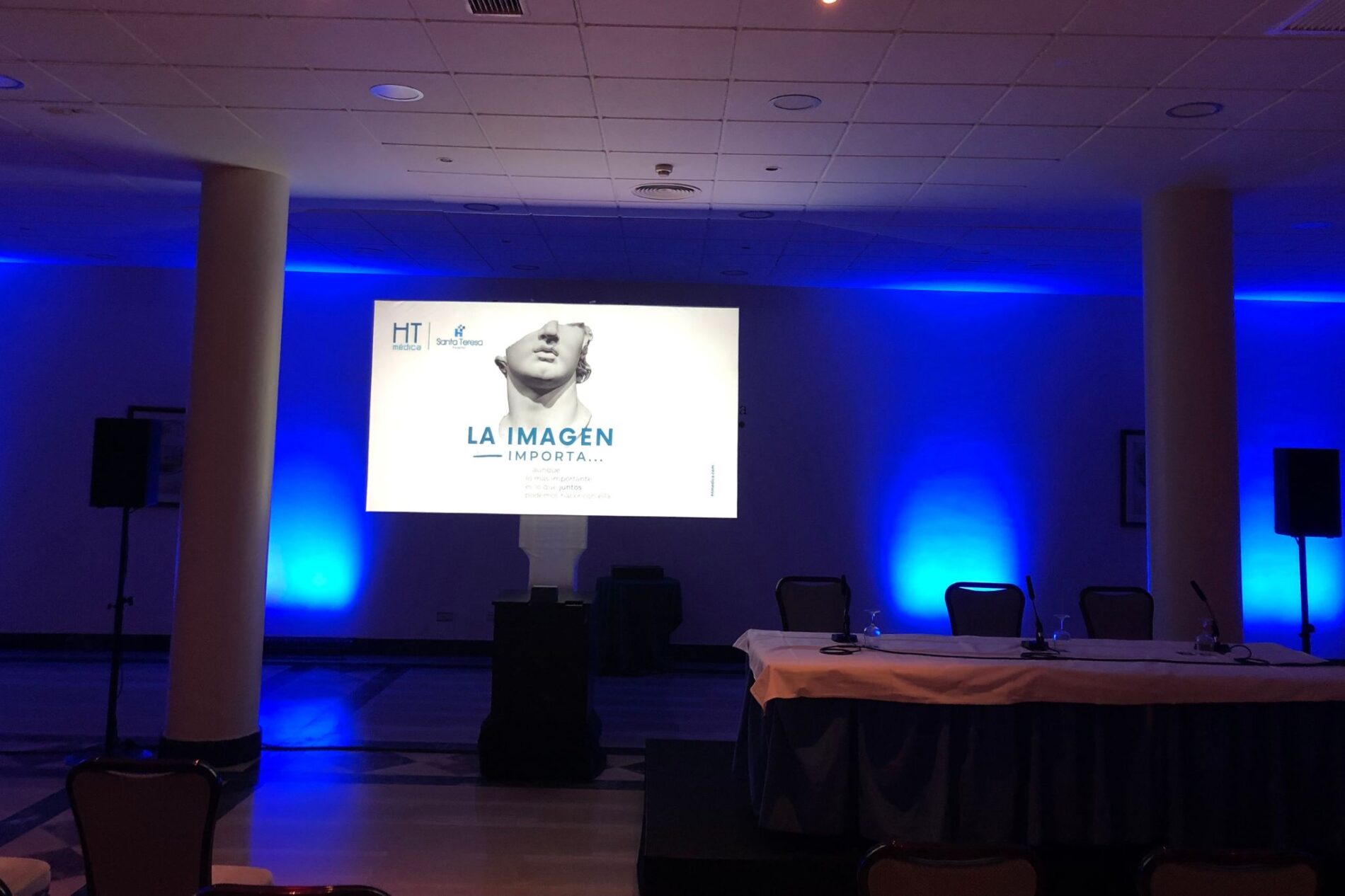 iluminacion evento corporativo